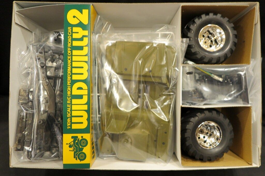 【未開封】タミヤ 1／ 10 電動RC組立キット ワイルドウイリー258242 タミヤ 1/10 電動RCオフロードカー ワイルドウイリー2 未組立