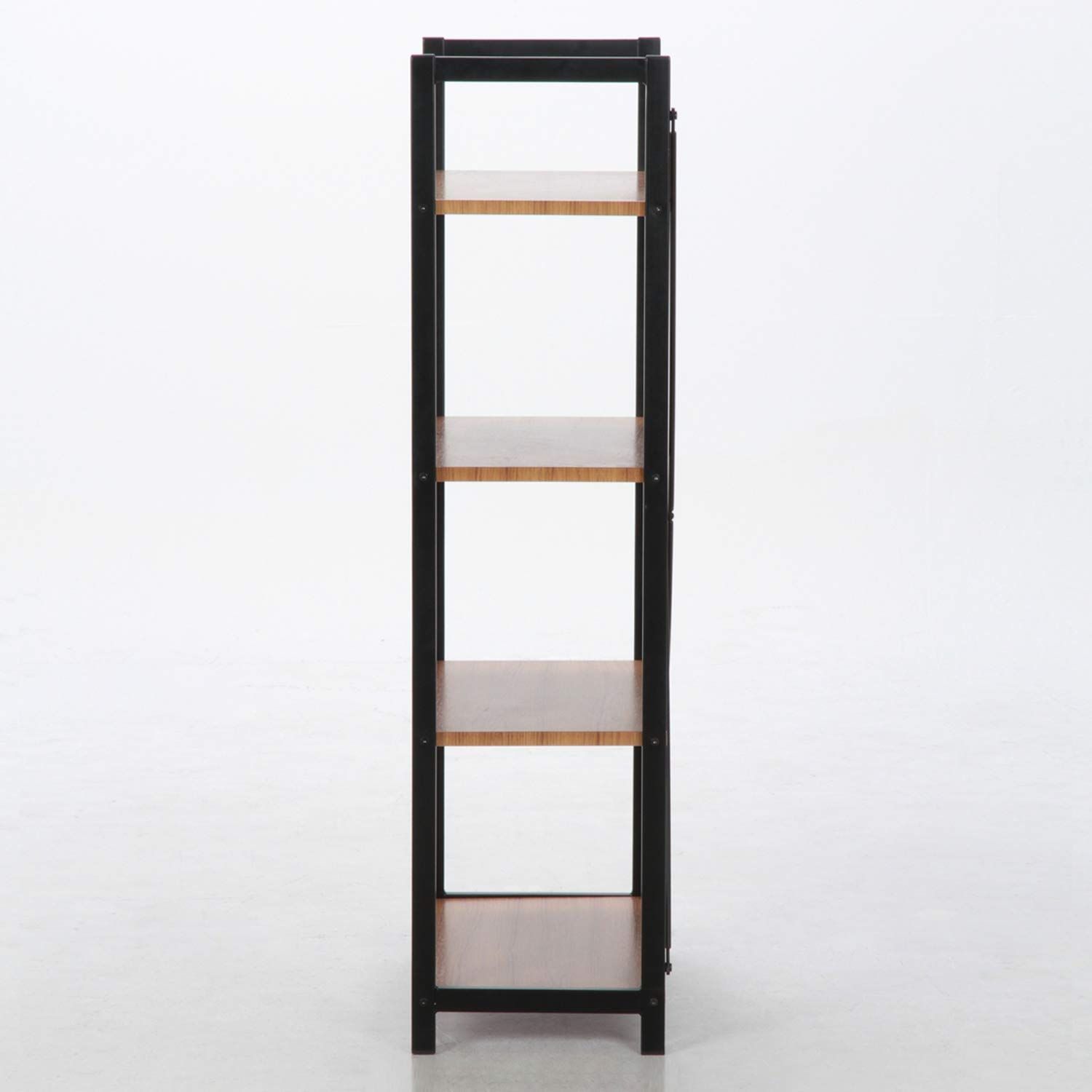 オープンラック 収納棚 幅60cm 不二貿易 ブラウン スマート 34006