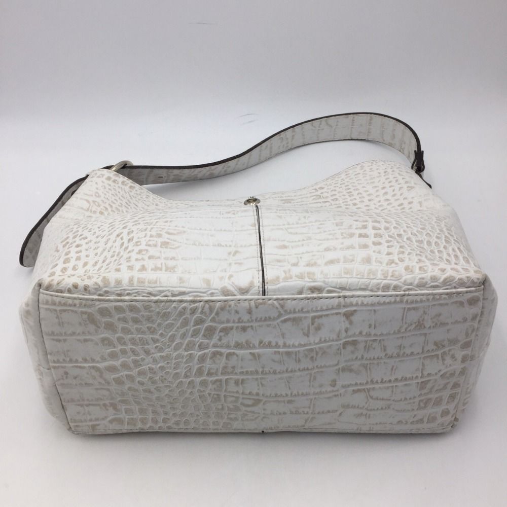 ショルダーバッグ LaDeesse CRESCEND クロコダイル ショルダーバッグ 