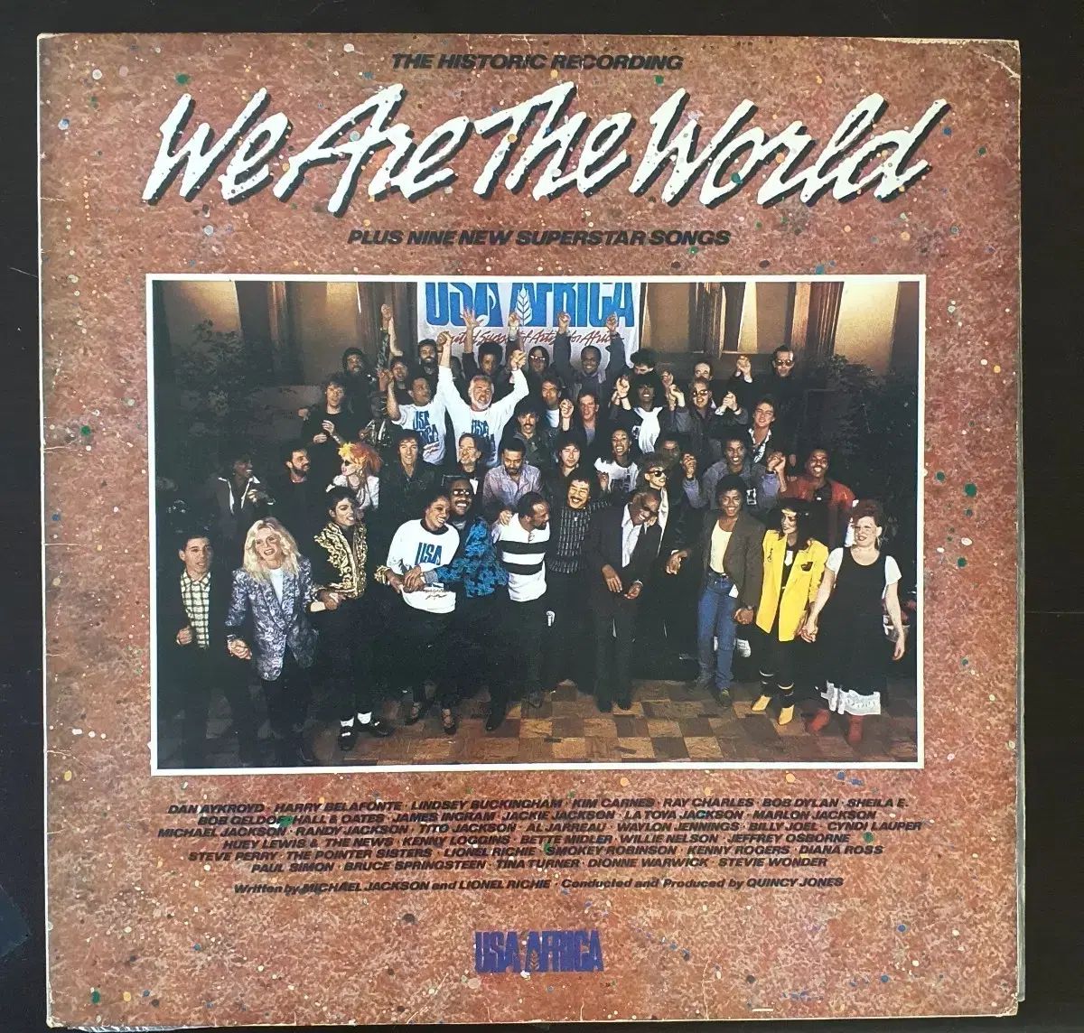 ウイアーザワールドを含む洋楽レコードセット アルバム WeAreTheWorld