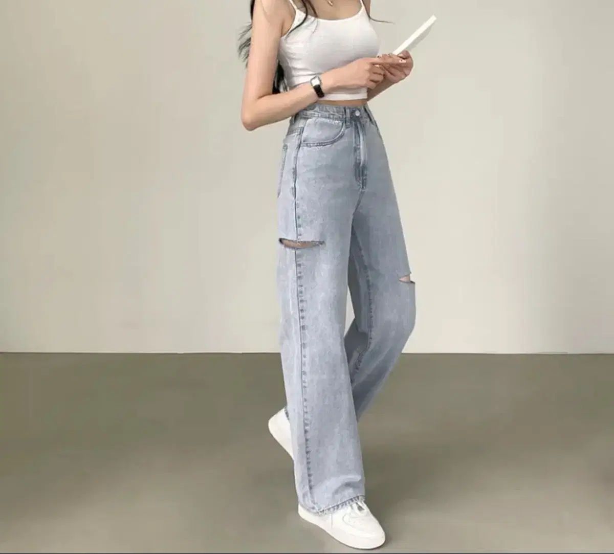 クーリングパンツ デニム s