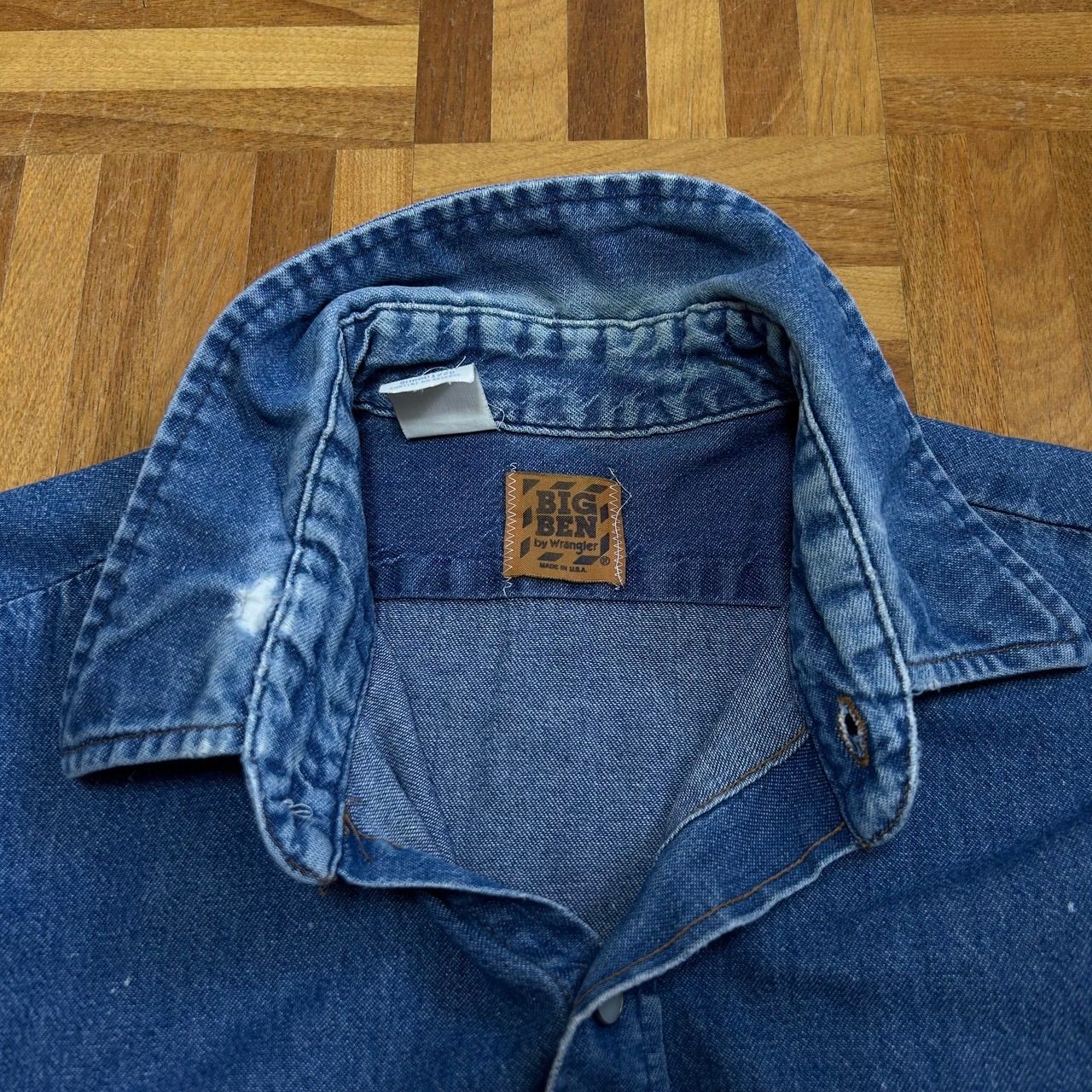 ヴィンテージ 70s 80s USA製 BIGBEN ビッグベン デニムシャツ 