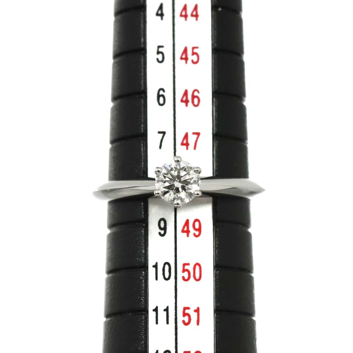 ティファニー TIFFANY&Co. ソリティア 8号 リング ダイヤ 0.23ct