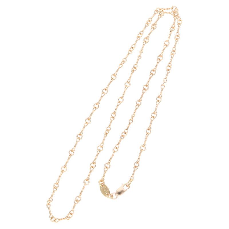 CHROME HEARTS クロムハーツ 22K NECKCHAIN T18 ツイスト