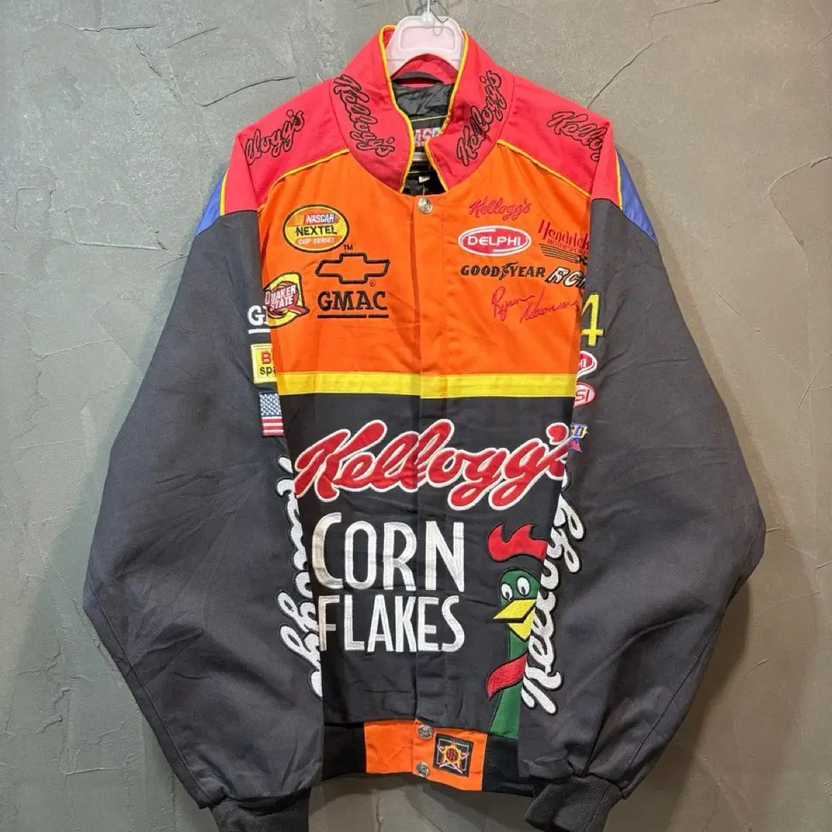 XL NASCAR Cup ケロッグ ヴィンテージ レーシング ジャケット