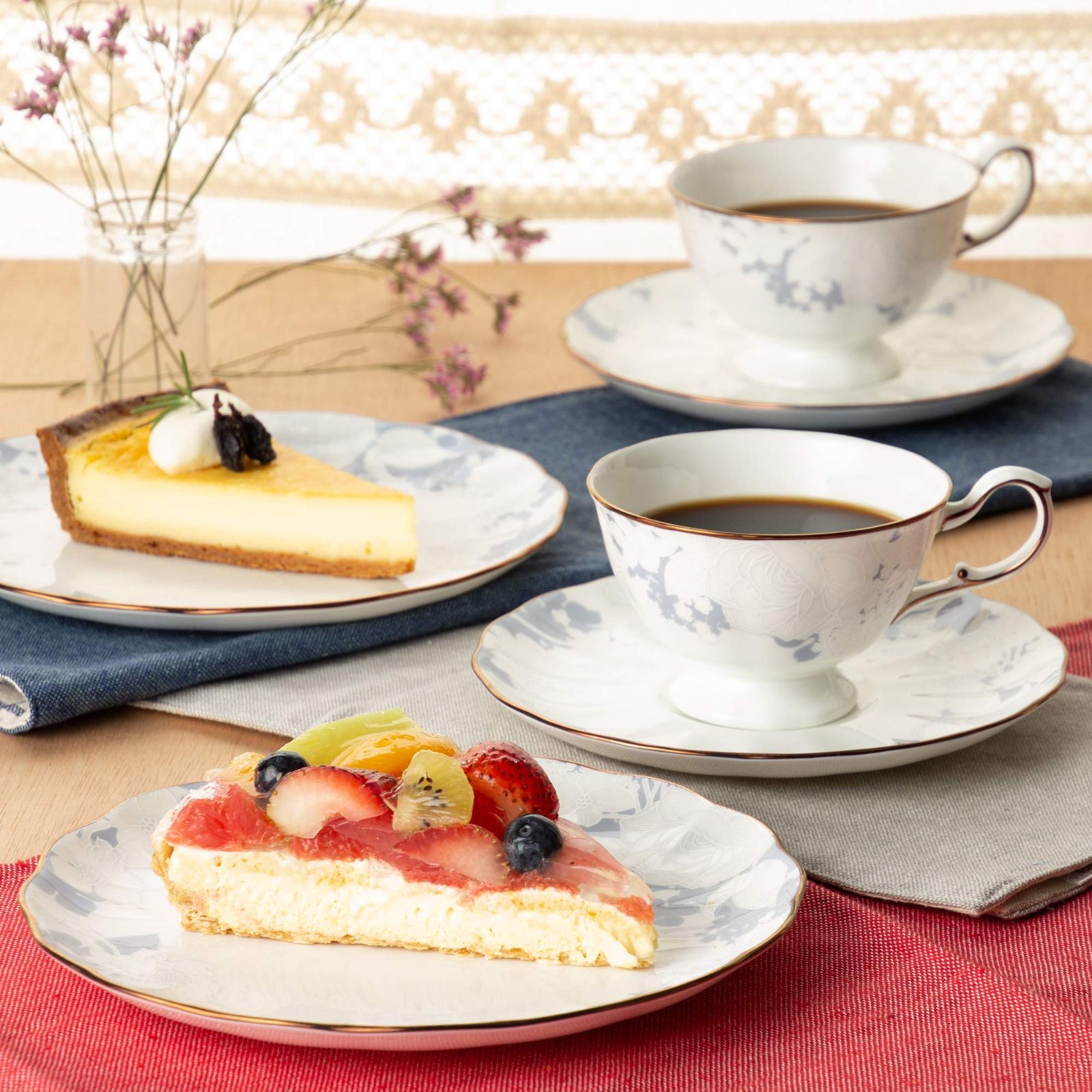  セット ローズ ブランシェ 52187-23122 カップ ソーサーセット 食器 NARUMI ナルミ 径19 cm その他 弁当箱 水筒