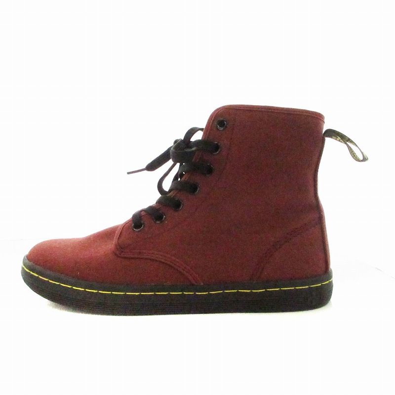 ドクターマーチン バーガンディ ハイカットブーツ（Dr.Martens 新作 