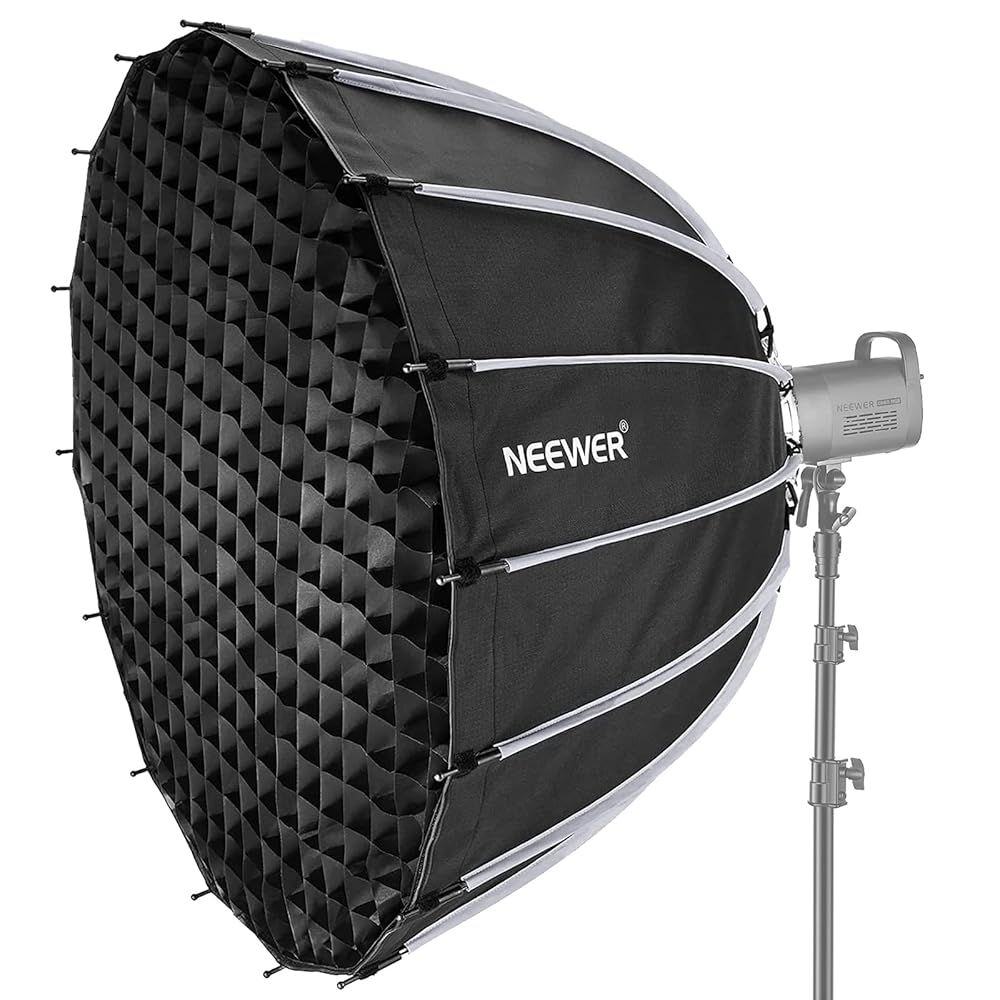 訳あり 外箱段ボールにキズ 汚れあり 中身は です NEEWER 120cm ソフトボックス バッグ付きNEEWER RGB CB60など