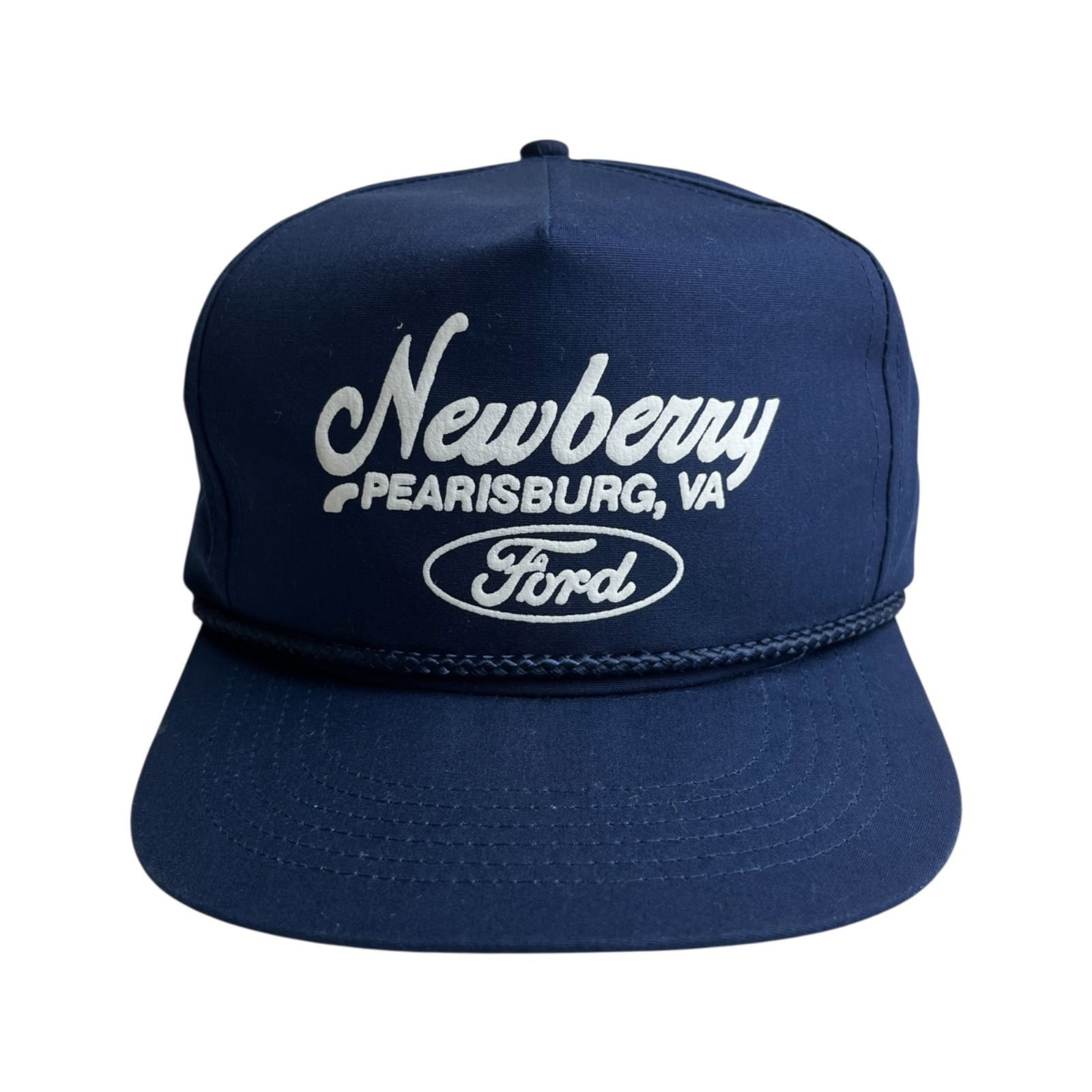 キャップ 帽子 FORD フォード ビンテージトラッカーキャップ Newberry ネイビー 紺色 ホワイト 白