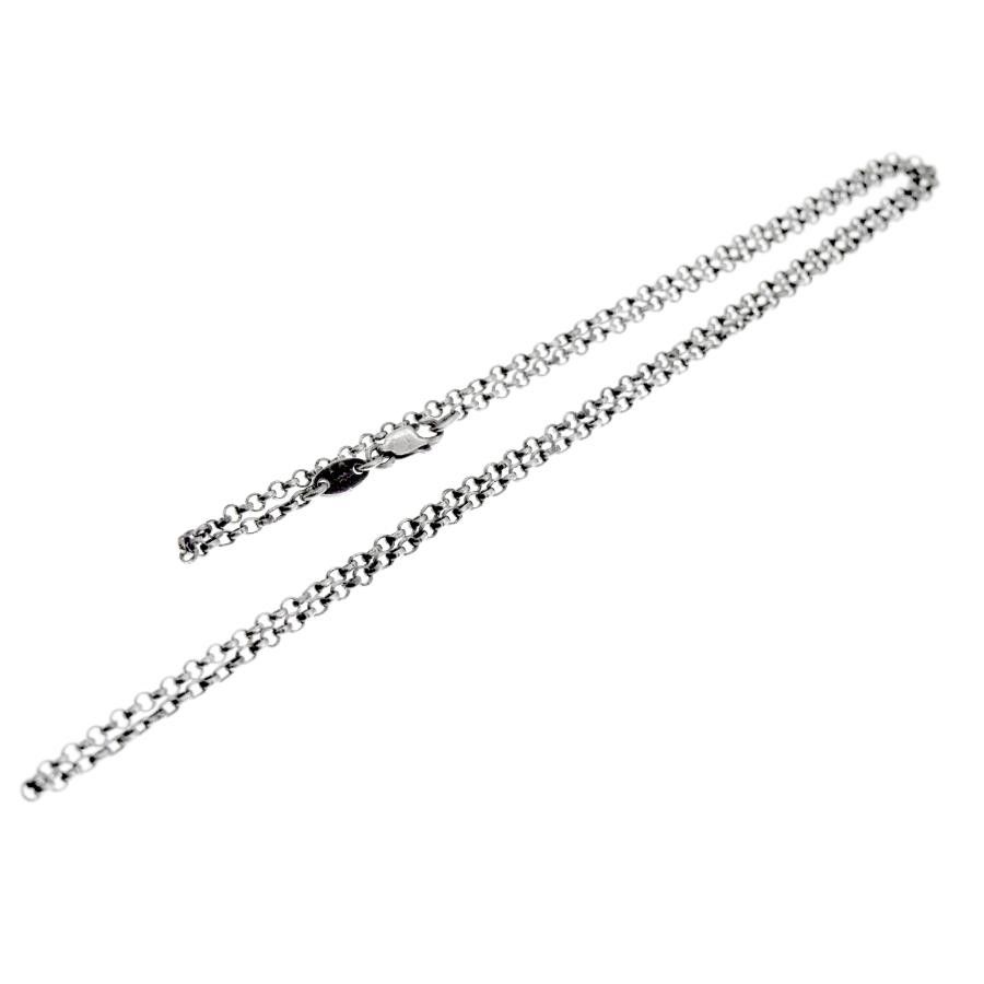 クロムハーツ CHROME HEARTS 【 NECKCHAIN R20 】 ロール チェーン シルバー ネックレス 35073 - メルカリ