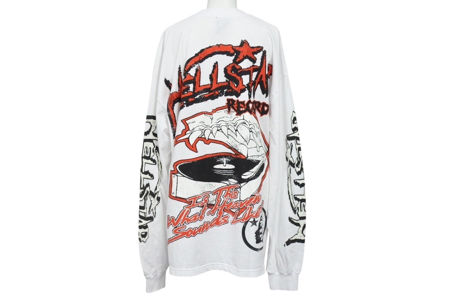 新品未使用 HELLSTAR ヘルスター RECORDS レコーズ 長袖Tシャツ サイズ  