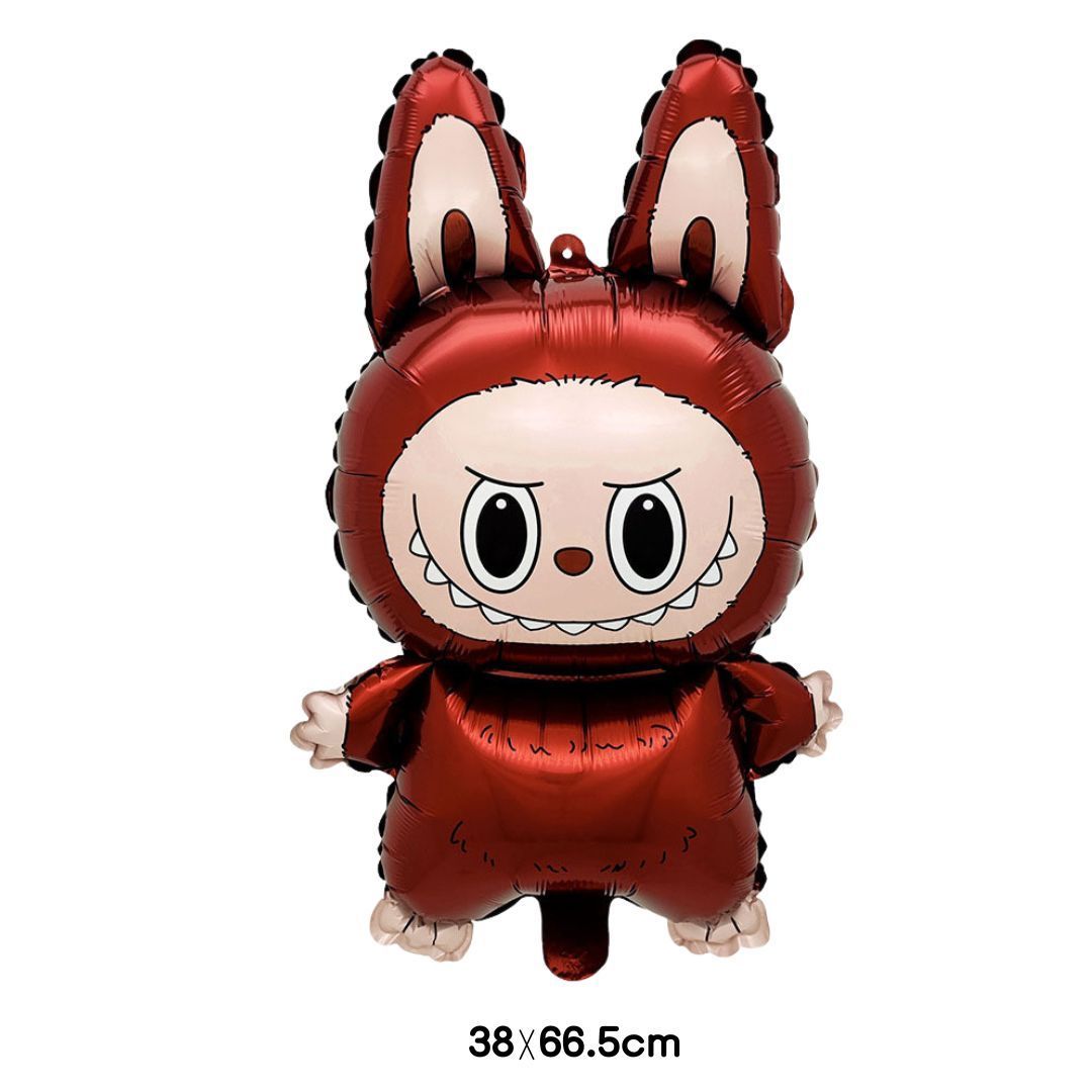 ラブブ LABUBU 大型 7枚 誕生日 飾り付け シューター バルーン