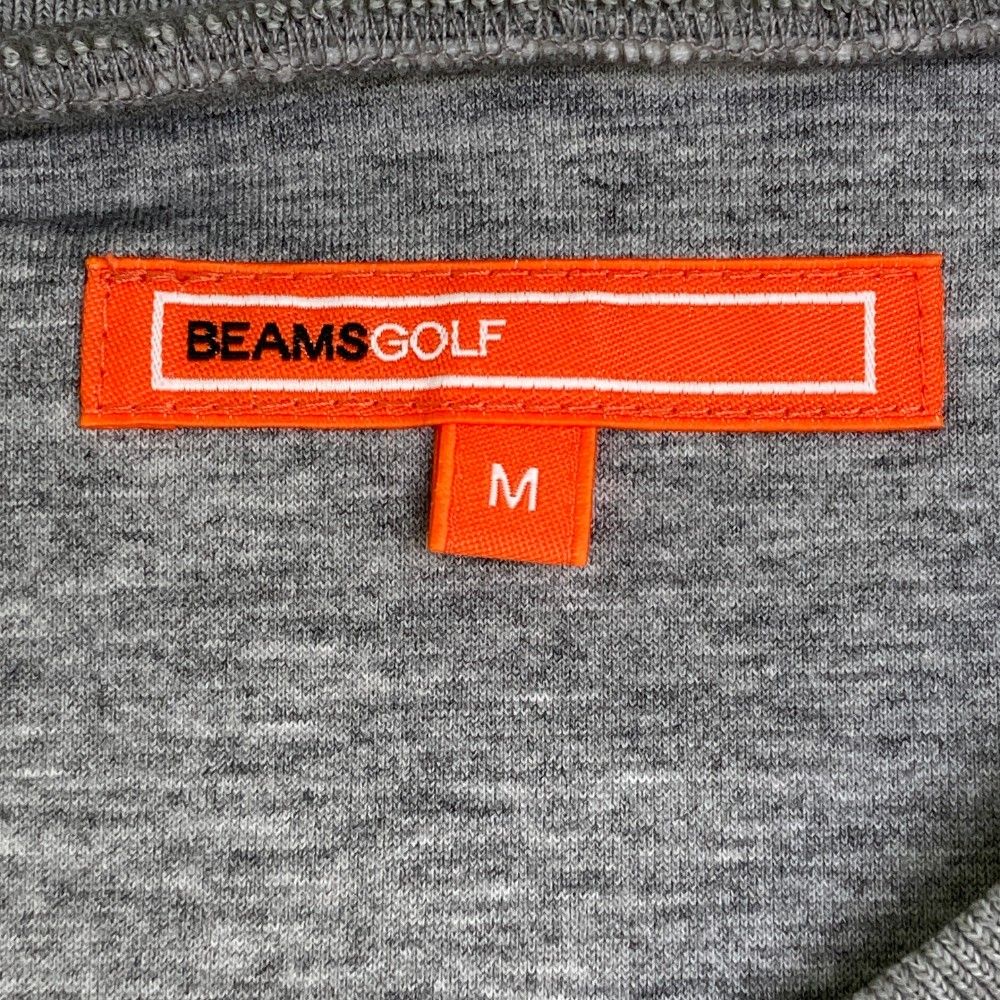 サイズ：M BEAMS GOLF ビームスゴルフ 2023年モデル クルーネック スウェットベスト  グレー系 [240101453935] ゴルフウェア レディース ストスト サイズ：M BEAMS GOLF ビームスゴルフ 2023年モデル クルー
