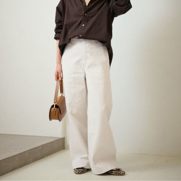 【美品】FRAMeWORK OVER SIZED CHINO パンツ　40 ≪追加≫OVER SIZED CHINO パンツ（チノパンツ）｜FRAMeWORK