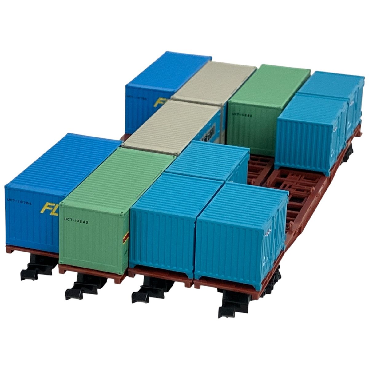 KATO コキ50000が4両とコキフ50000におまけでTomixのジャンクコキ50000、計6両