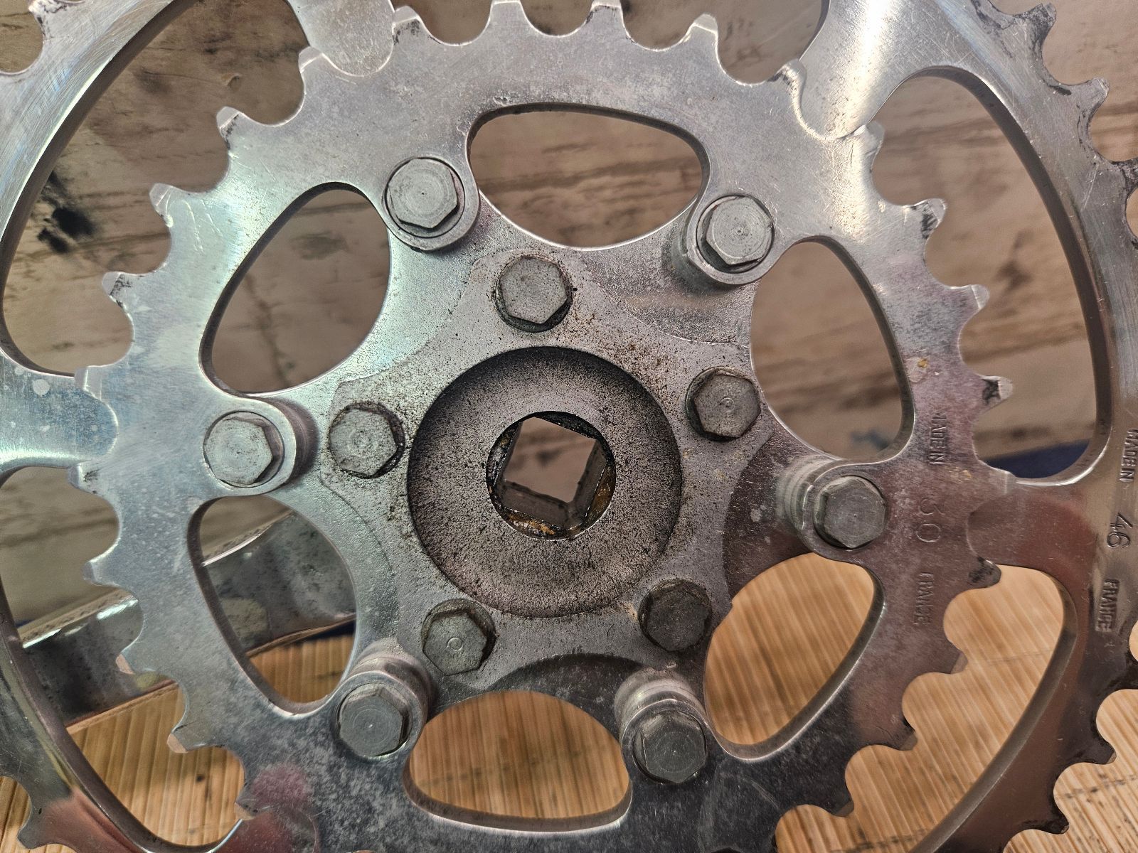 □ SUGINO PRO DYNAMIC 160mm(実測) 46-30t スギノ プロダイナミック