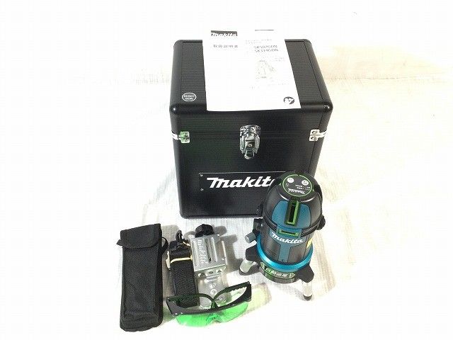 三脚セット makita マキタ フルライン 墨出し器 SK507GDZN ダイレクトグリーン 超高輝度 屋内 屋外兼用 自動追尾 116265