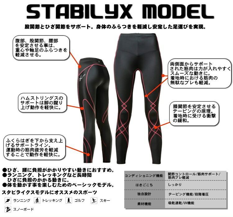 CW-X STABILYXモデル　ＨＺＹ129