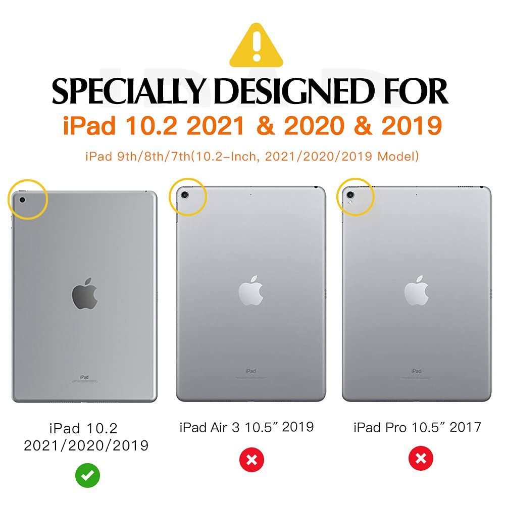 ProCase iPad 9 8 7 ケース iPad 10.2 対応 - iPadアクセサリー