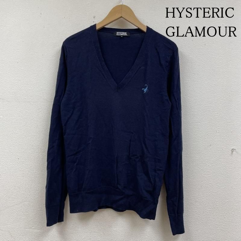 HYSTERIC GLAMOUR◇ニット・セーター(厚手)/L/コットン/GRN/02243NS04