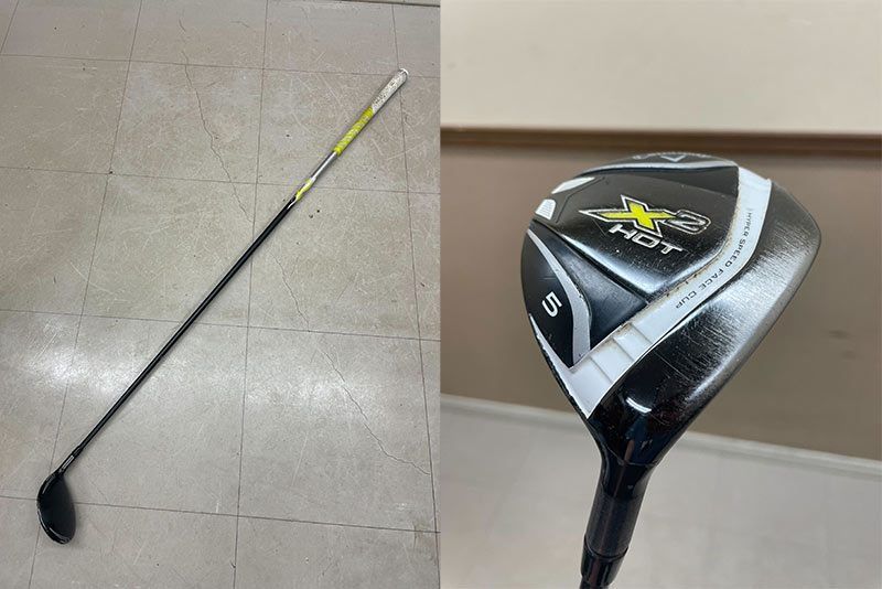 X2HOT フェアフェイウッド5W オリジナルシャフトSR 中古