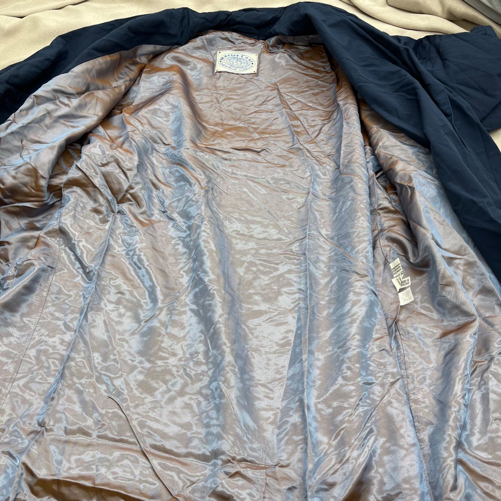 スプリングコート ネイビー