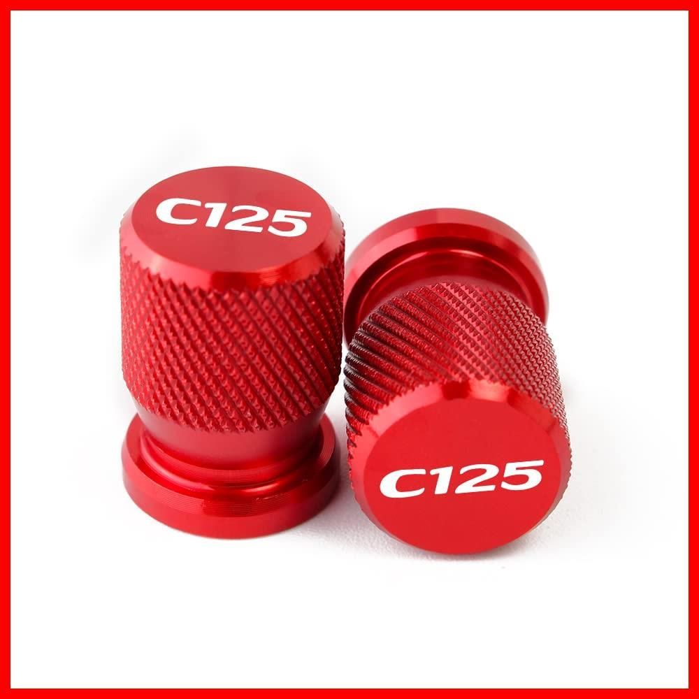 JA48 JA58 オートバイ アルミ スーパーカブC125 エアバルブキャップ 2個 RDHKJ セットスーパーカブc125 カスタムパーツ