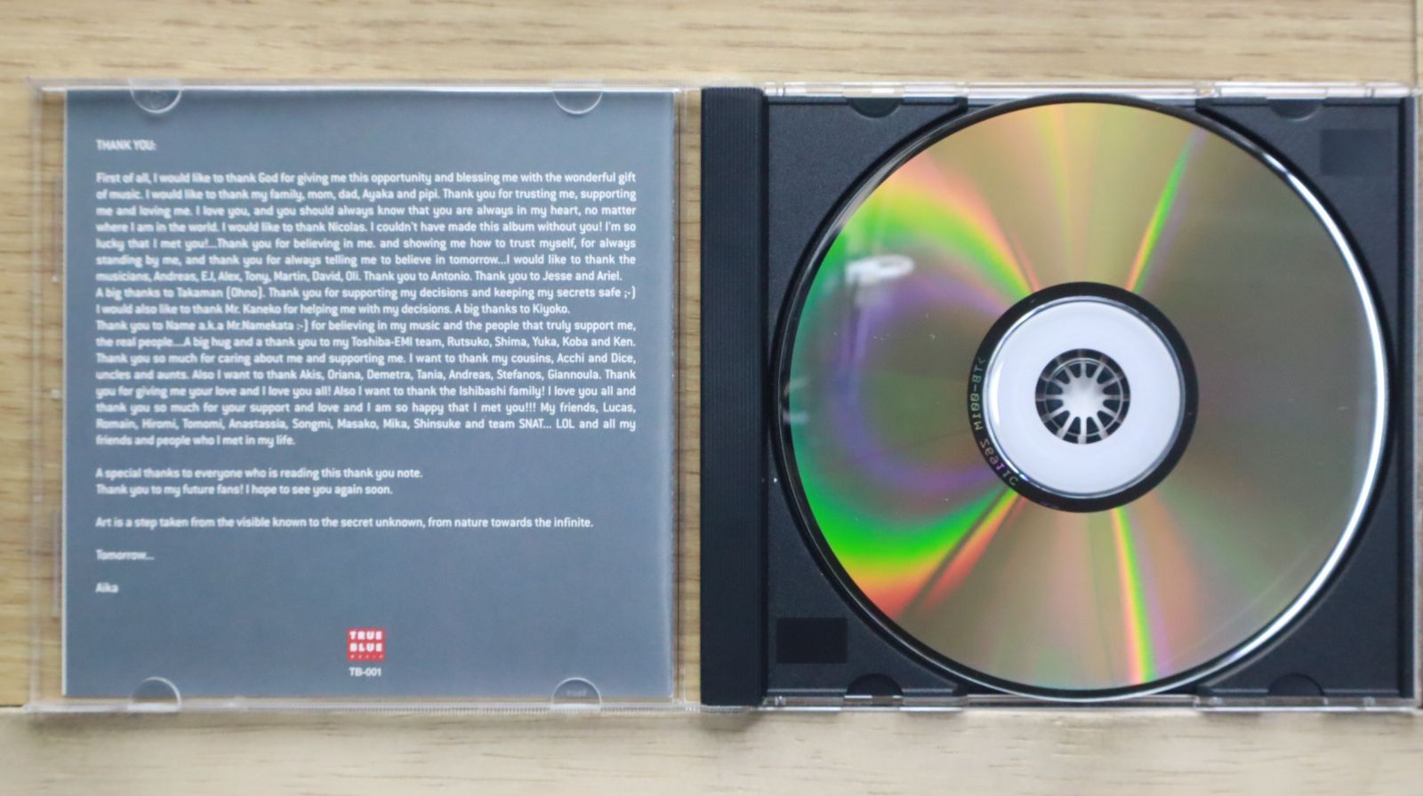 中古CD☆大野愛果/aika□ Ai Wo 【TB001/0892094001038】N22392 - メルカリ