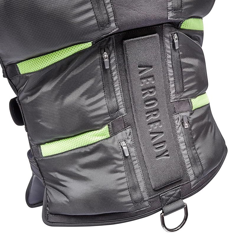 adidas アディダス 鉄製 パフォーマンスアジャスタブルウエイトベスト 10kg 重量調節 ADWT-12637 黒 1