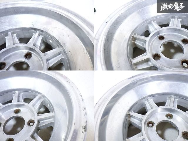 ハヤシ 14インチ 7j-6 114.3 当時物 検 深リム ワタナベ ワタナベホイール7J 14インチ114.3 ae86等に当時物？？