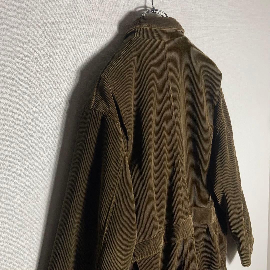 90s RALPH LAUREN カバーオール 太畝コーデュロイ 裏地チェック - メルカリ