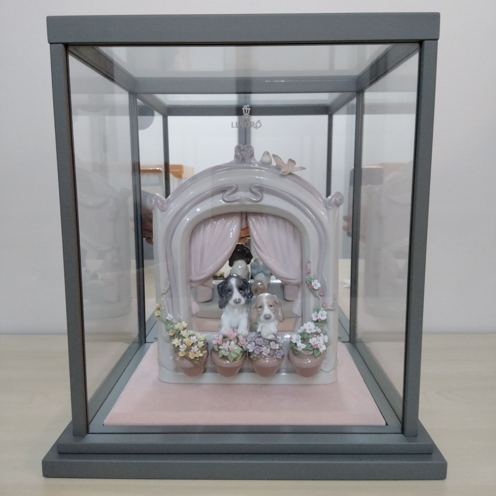 Lladro 「可愛いながめ」(ケース付) LLADRO リヤドロ⭐️可愛いながめ