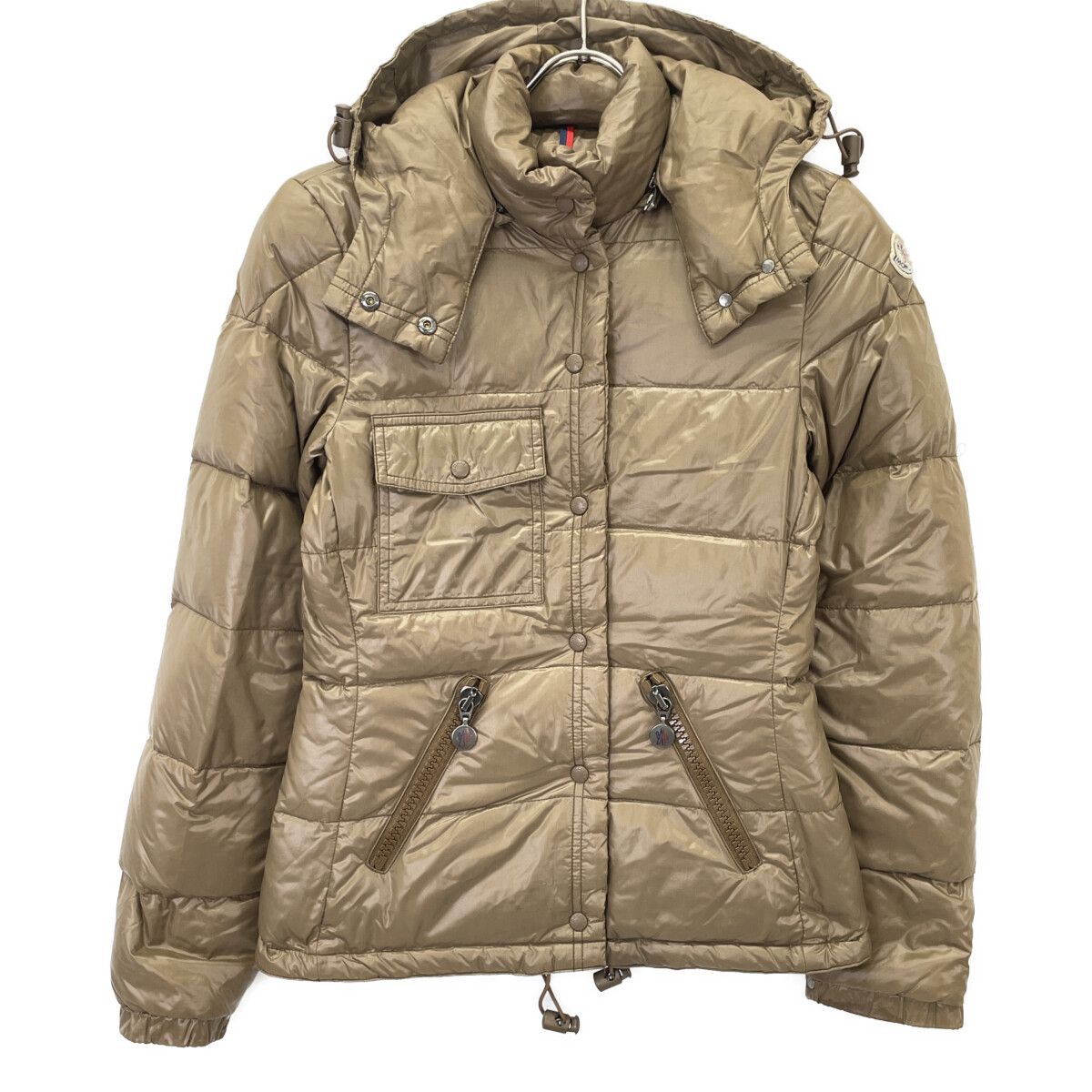 MONCLER モンクレール Z4H0050 ﾍﾞﾚﾝｼﾞｪｰﾙ ﾍﾞｰｼﾞｭ ﾀﾞｳﾝｼﾞｬｹｯﾄ O