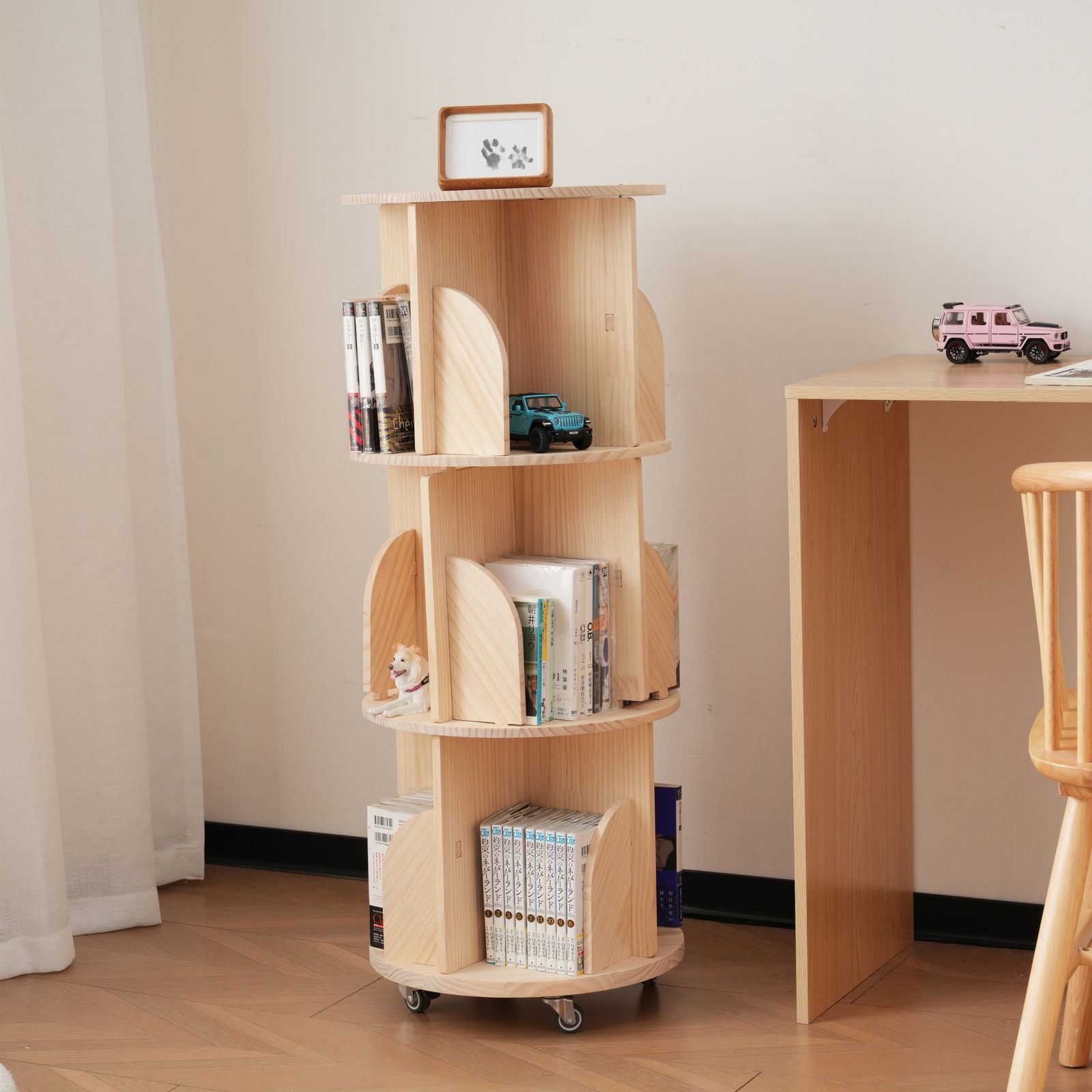 5段-キャスター式