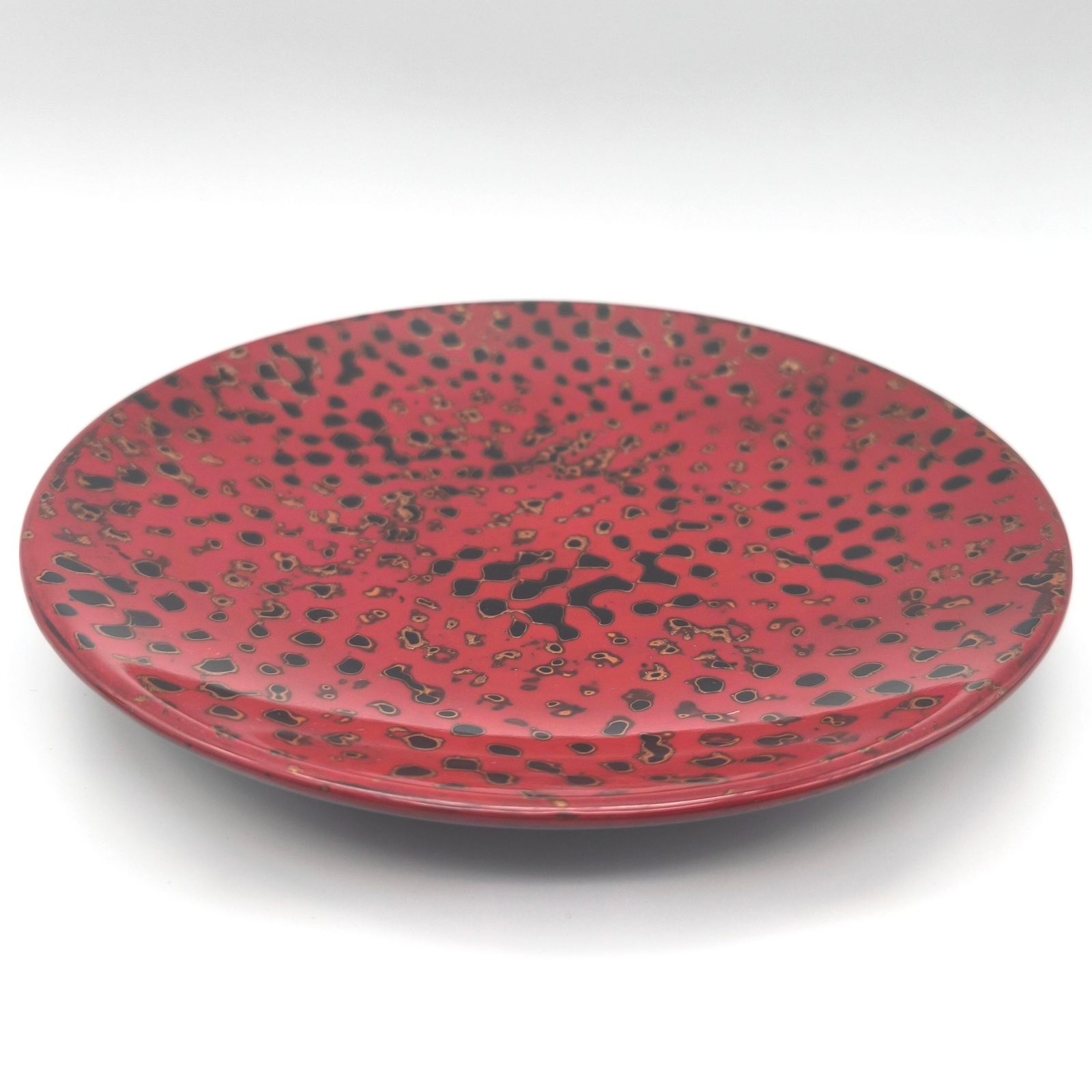 津軽塗（唐塗）バカ塗り・銘々皿・2枚セット・No.250416-36・梱包