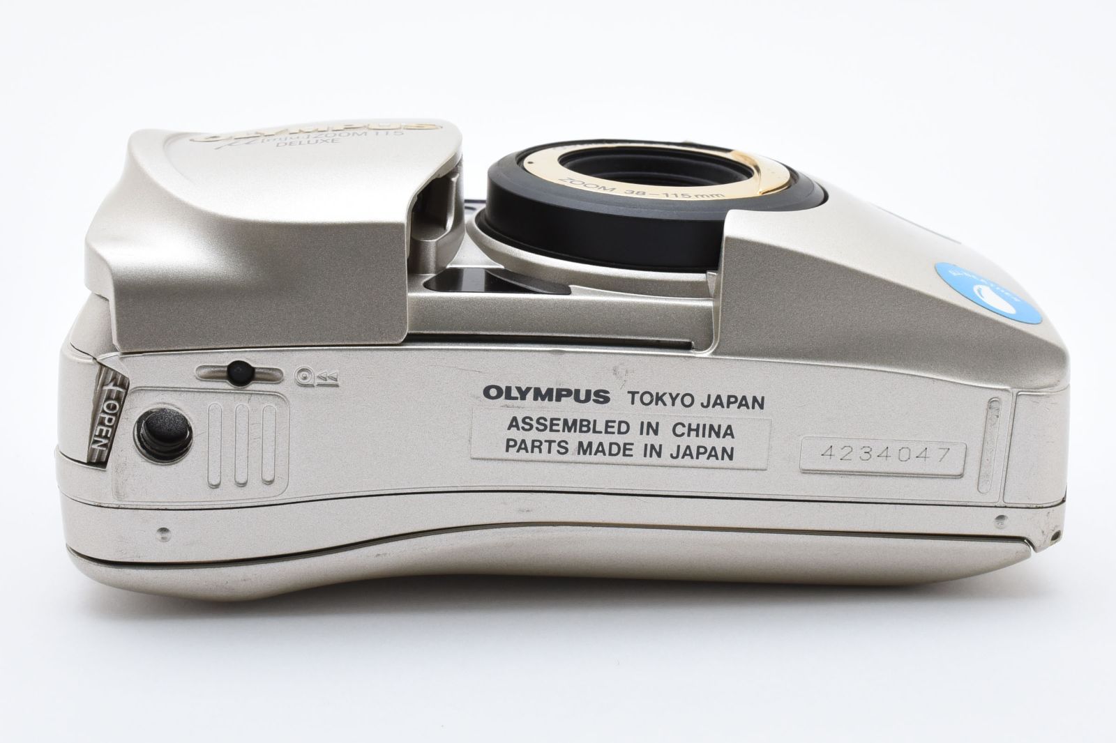 ☆ジャンク☆ OLYMPUS μ ZOOM115DELUXE コンパクトフィルムカメラ