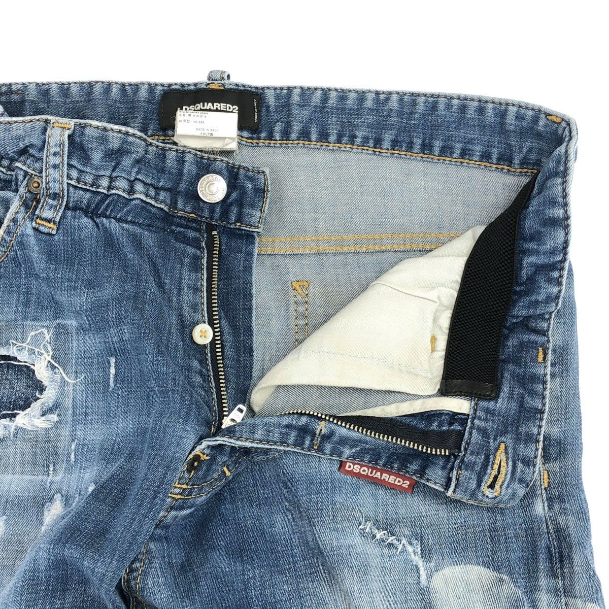 DSQUARED2 ディースクエアード 16AW Big brother jean ダメージ加工 
