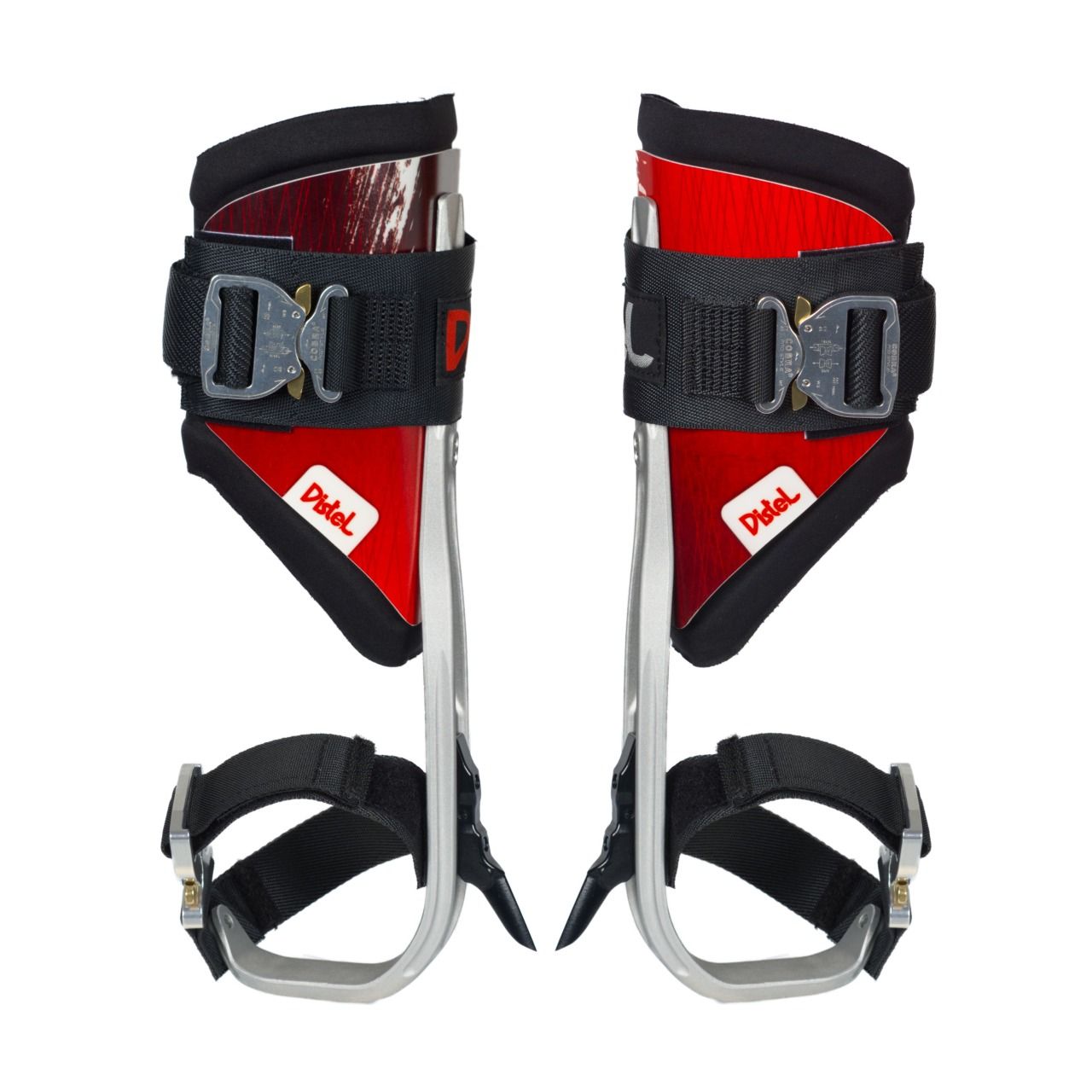 Distel アルミ 3.1 ショートギャフ スパー スパイク ツリーケア アーボリスト ツリークライミング クリックバックルストラップ