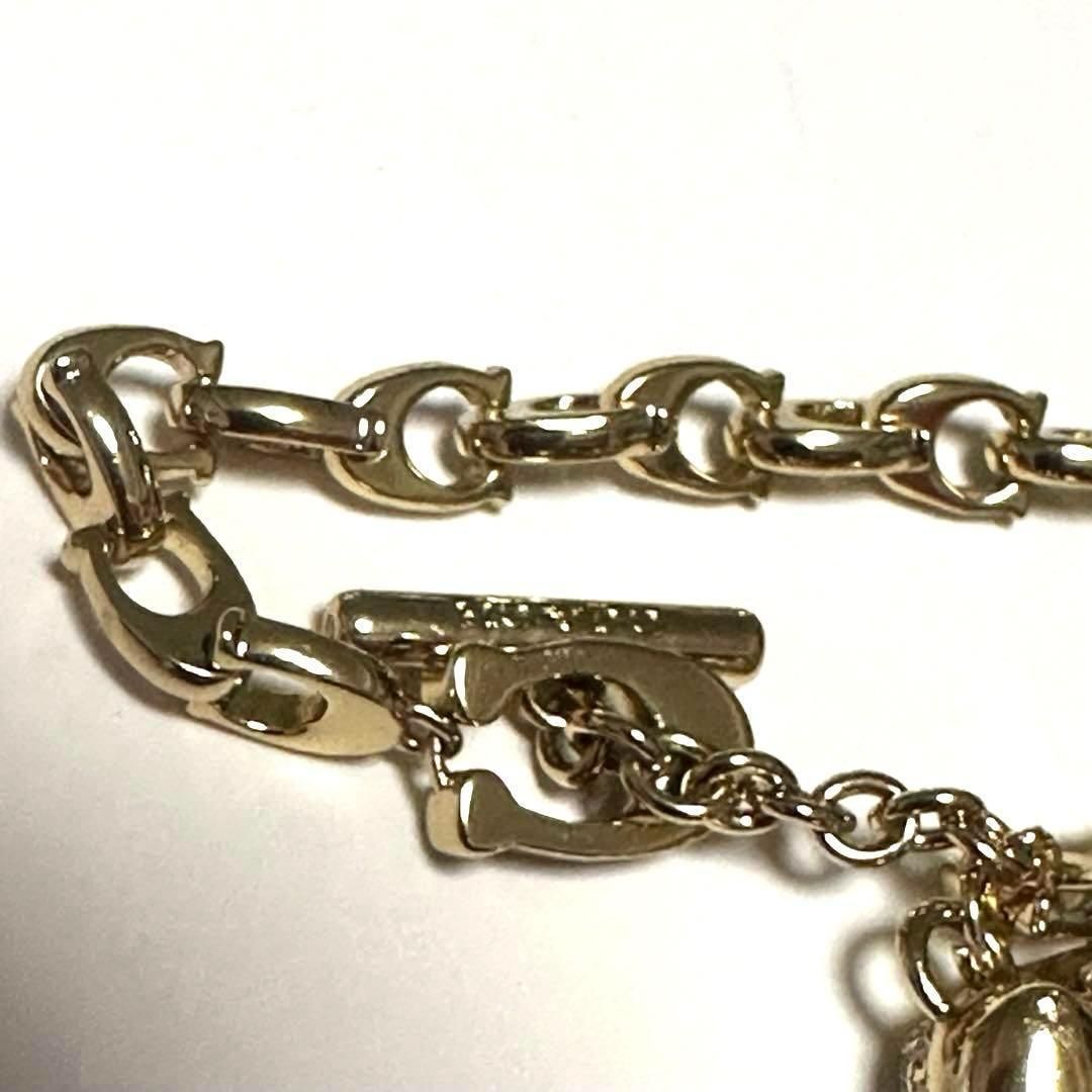 コーチ COACH ブレスレット パヴェ レキシー シグネチャー 極美品 