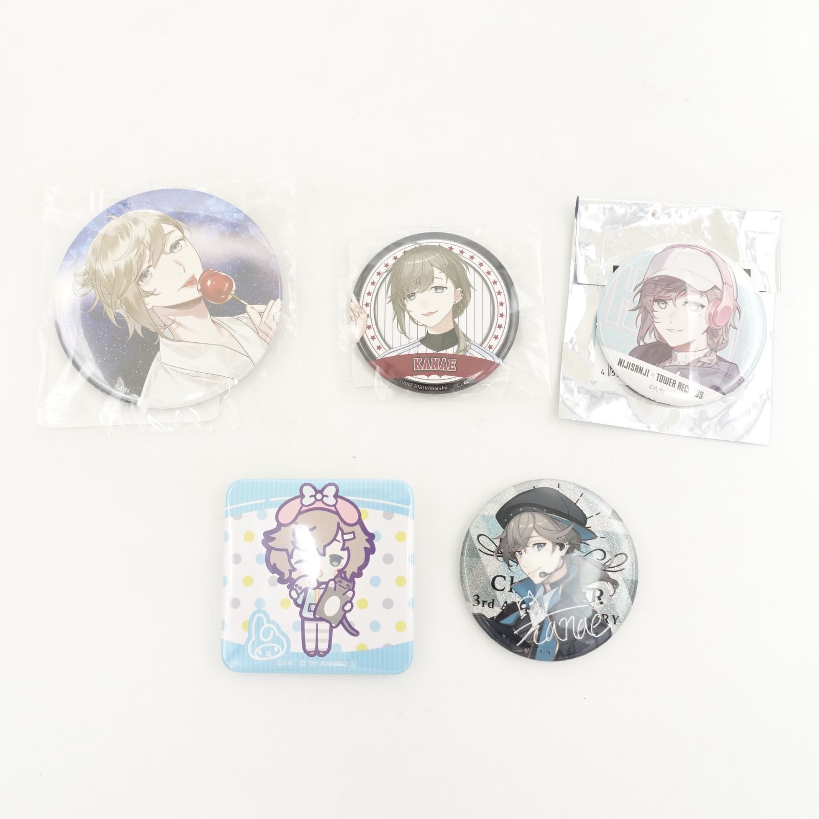 叶 にじさんじChroNoiR3周年缶バッジ にじさんじChroNoiR BlueMemories 缶