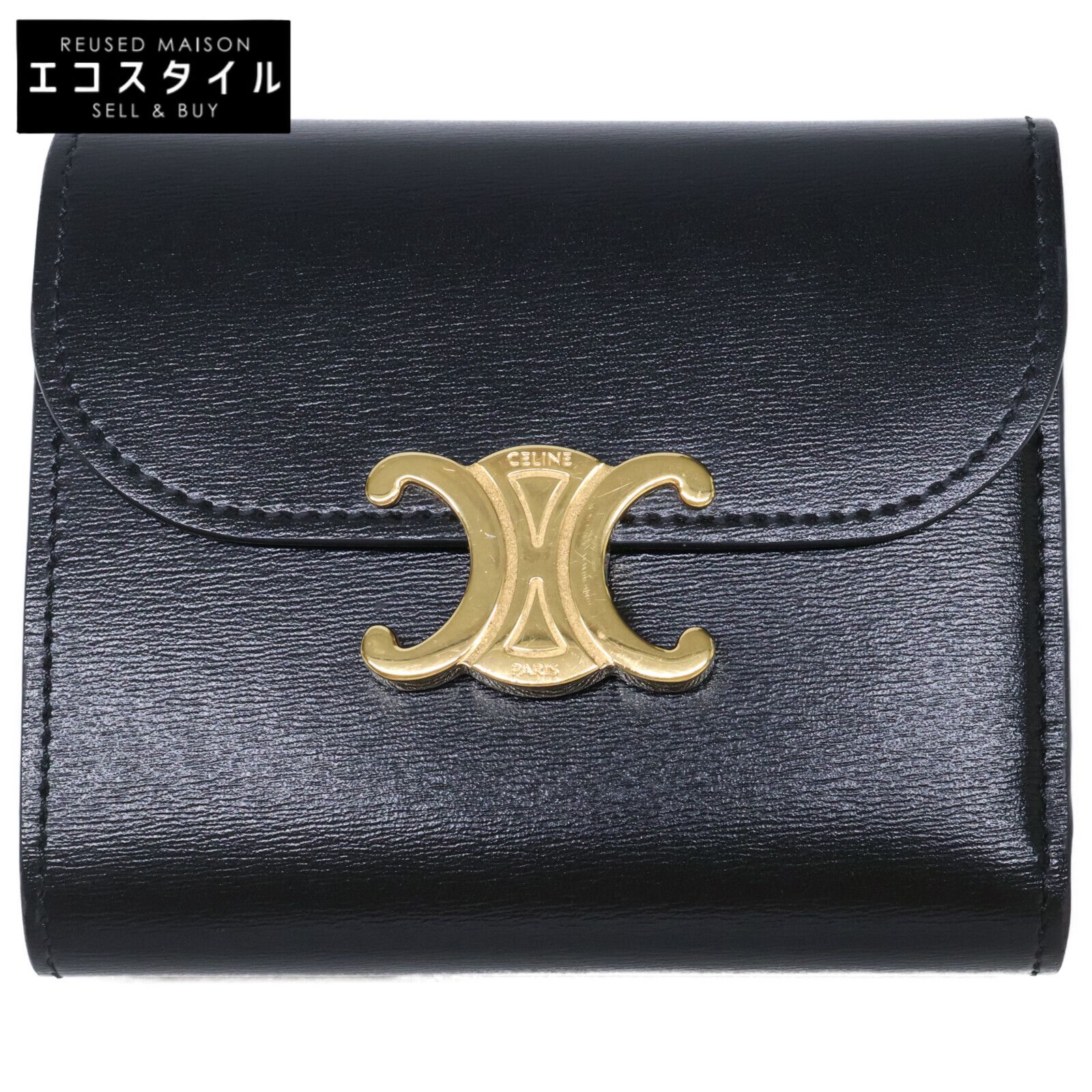 CELINE セリーヌ スモール フラップウォレット トリオンフ