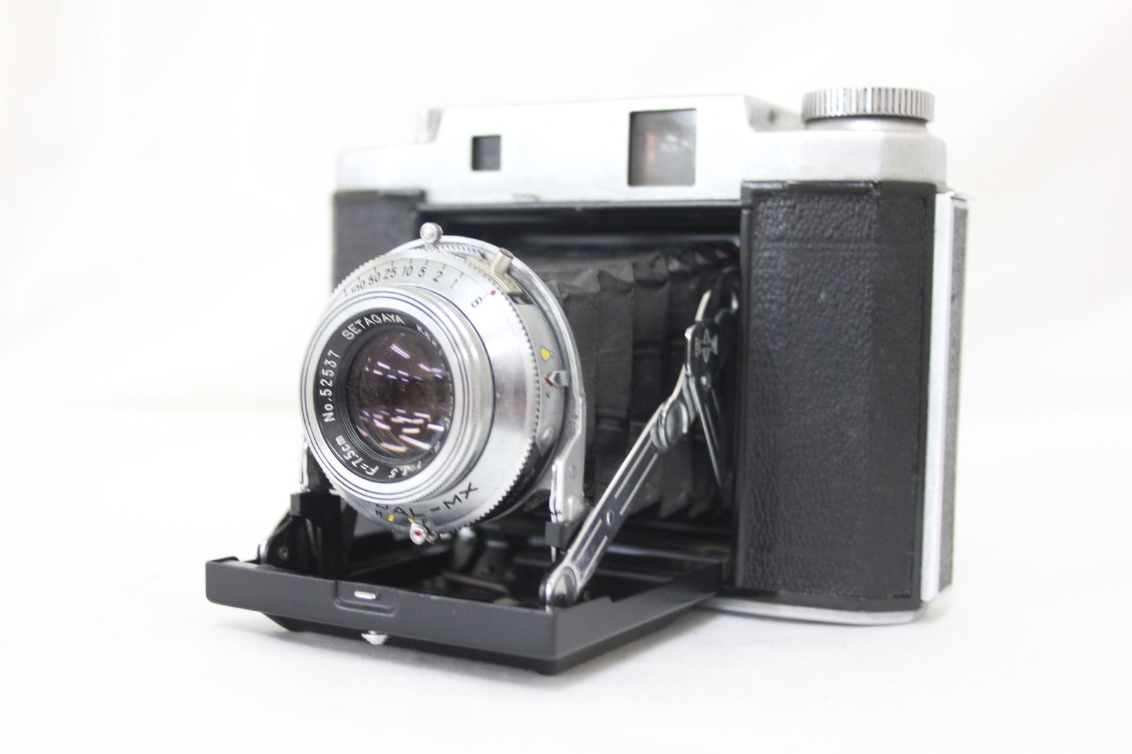 返品保証 マミヤ Mamiya-6 Setagaya Koki Sekor S. 7.5cm F3.5 蛇腹カメラ e149