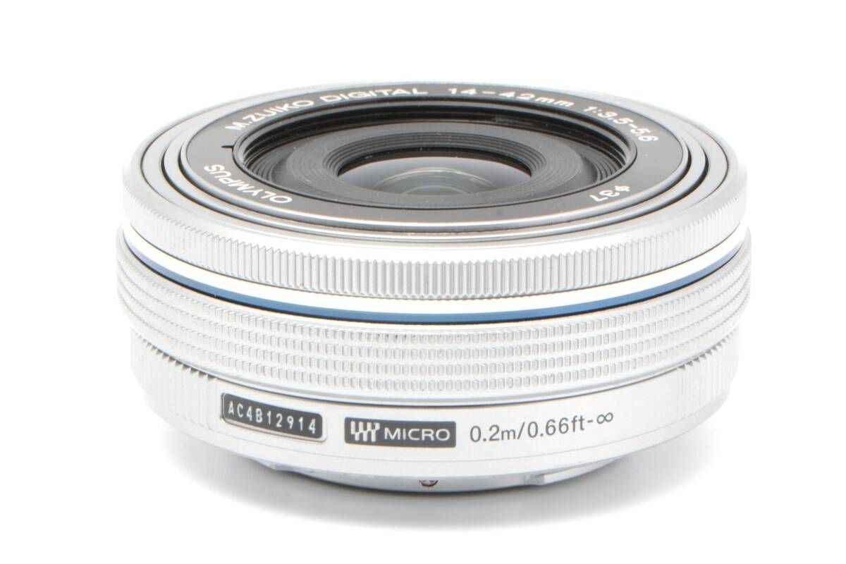 ジャンク M.ZUIKO DIGITAL 14-42mm EZ シルバー