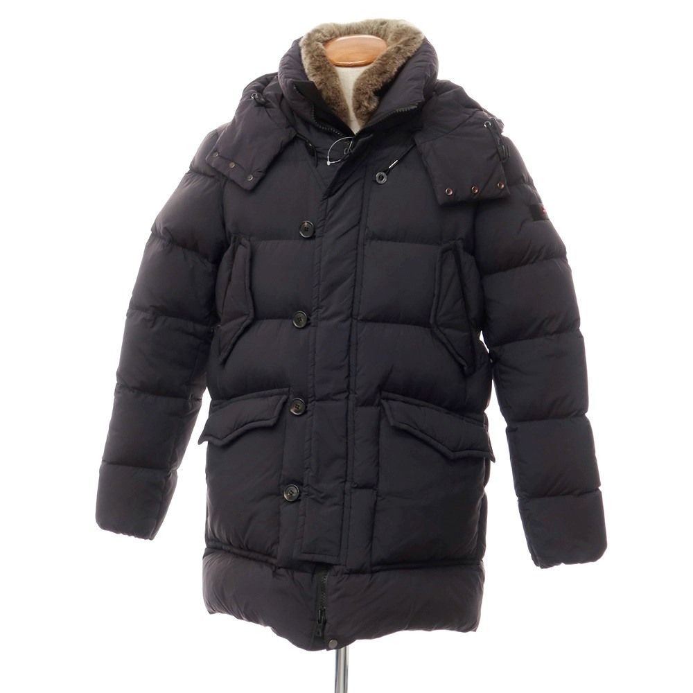 中古】ピューテリー PEUTEREY ナイロン ファーダウンコート