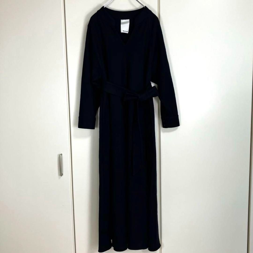 Whim Gazette（ウィムガゼット） ウール天竺ワンピース サイズ：38