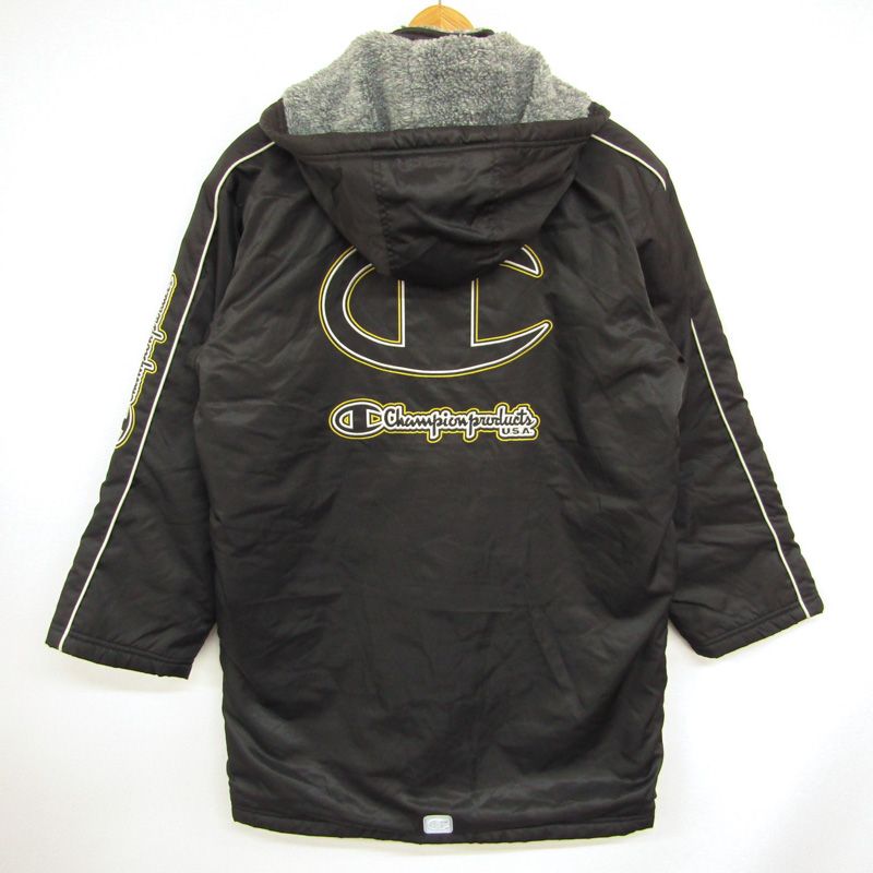 チャンピオン ナイロンジャケット ベンチコート 裏ボア アウター  