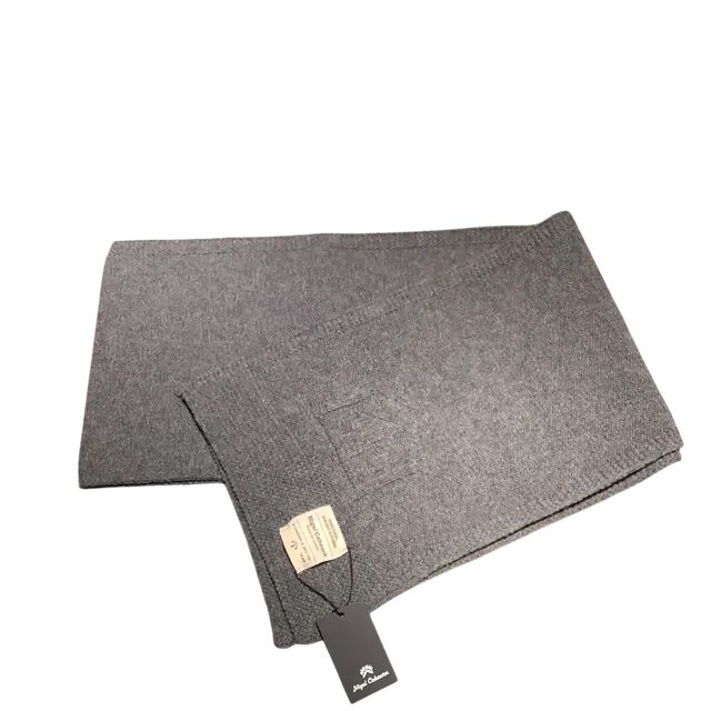 Nigel Cabourn MAIN LINE KNIT STOLE BROAD ARROW Grey