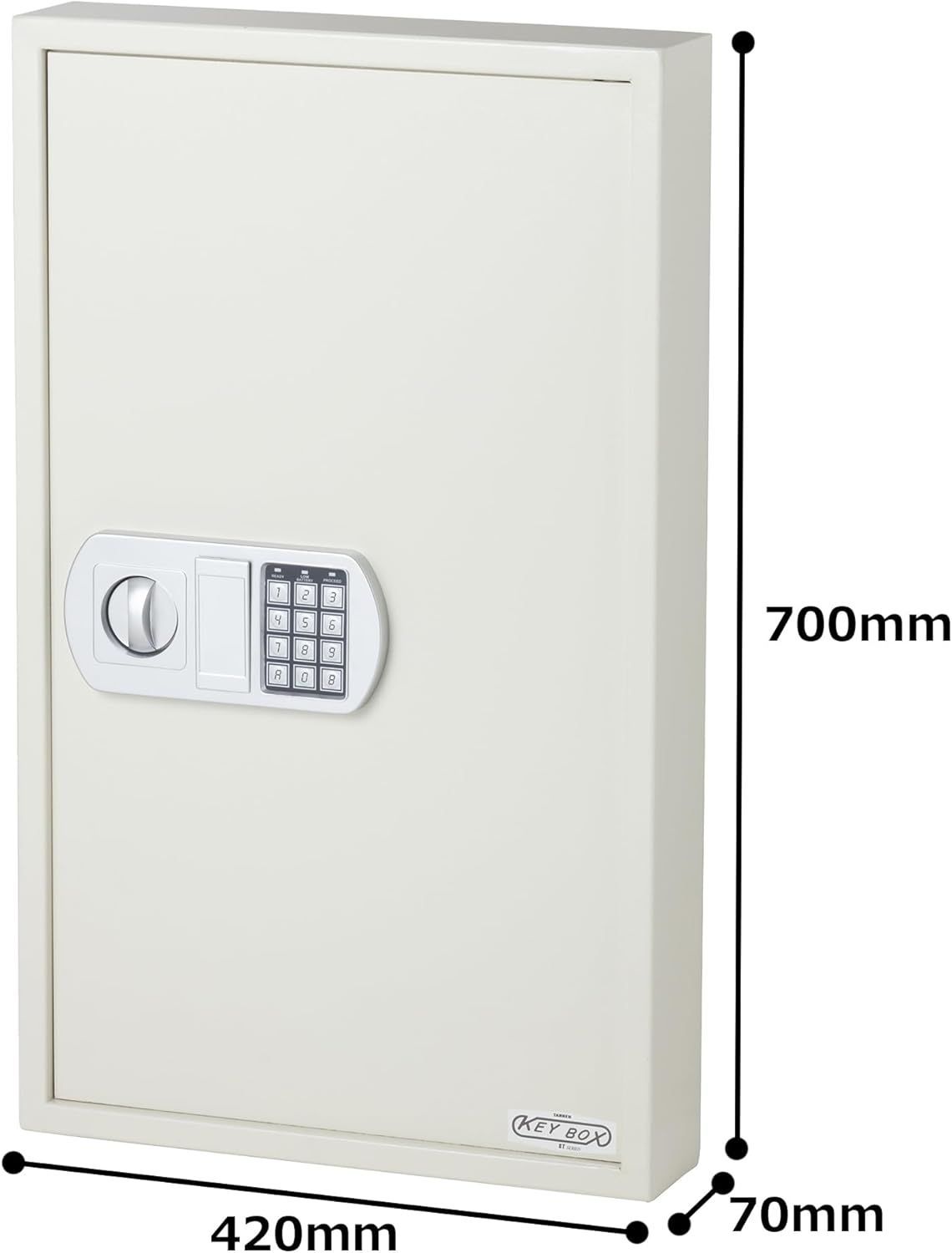 キーボックス 80本用 テンキー式 STD-80 TANNER 田邊金属工業 物件管理 オフィス カギ 鍵 防犯 保管 セキュリティ キーキャビネット