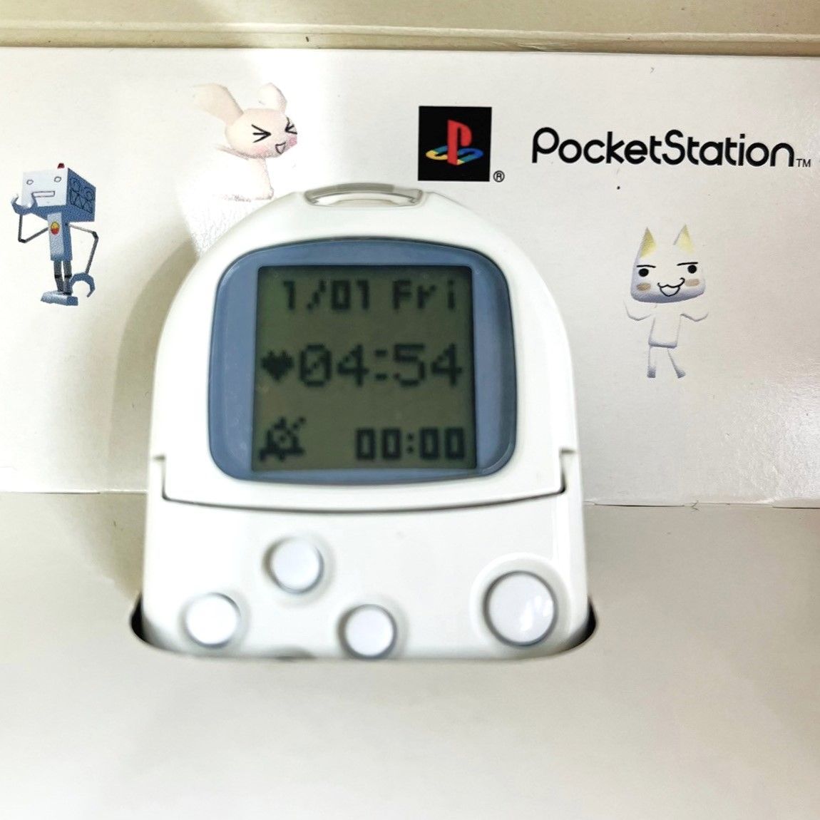 本体美品☆動作OK】＊電池交換済み＊ SONY PocketStation 本体 セット