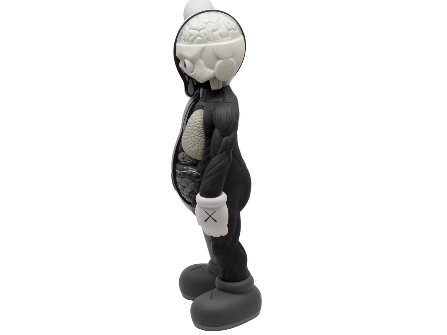 KAWS カウズ OPEN EDITION オープンエディション 2016 人体模型 MEDICOMTOY メディコムトイ アート グレー 美品 中古  36930 - メルカリ